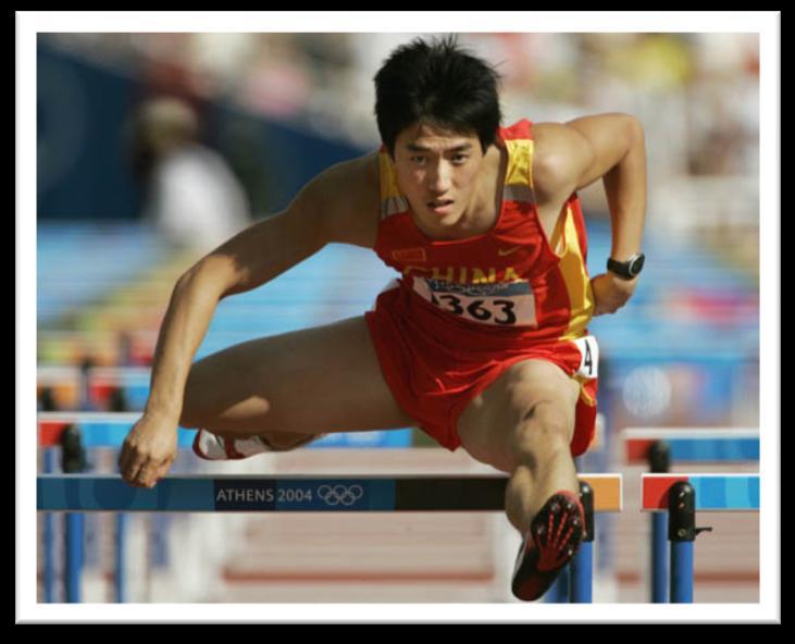 chronic Achilles tendinopathy Liu Xiang, Chinese 110 meter Hurdler, Triple