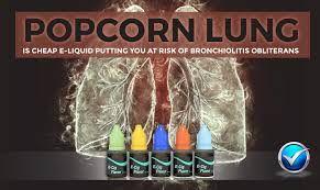 POPCORN LUNG? Diacetyl is added to food to produce a buttery taste and is perfectly harmless when ingested this way.