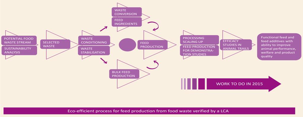 Replacement of bulk feed ingredients: to cope with the huge amounts of wastes derived from
