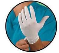 Gloves Latex? Nitrile? Neoprene? Avoid vinyl;; reduced barrier protection. Use correct size Powdered vs Non Non-sterile vs.