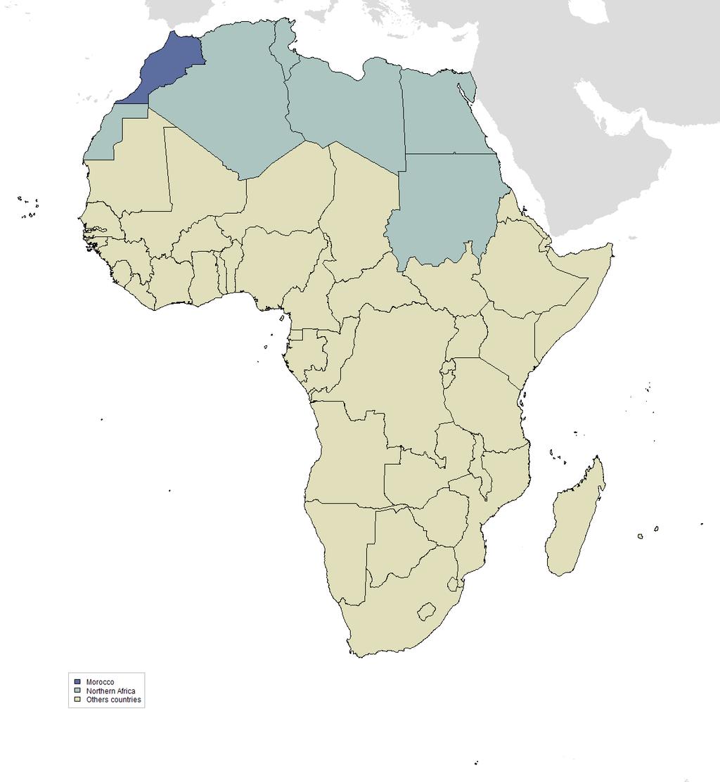 1 INTRODUCTION - 2-1 Introduction Figure 1: Morocco and Northern Africa The HPV Information Centre aims to compile and centralise updated data and statistics on human papillomavirus (HPV) and related
