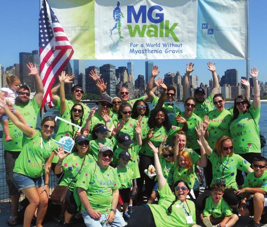 The MG Walk Campaign The MG Walk Campaign The MG Walk Campaign is the flagship national awareness and fundraising