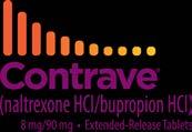 Important Safety Information for CONTRAVE (naltrexone HCl and bupropion HCl) 8 mg/90 mg extended-release tablets WARNING: SUICIDAL THOUGHTS AND BEHAVIORS; AND NEUROPSYCHIATRIC REACTIONS Suicidality