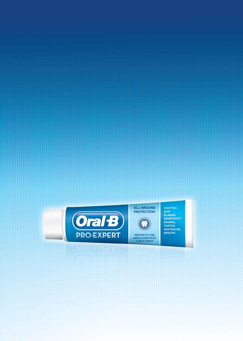 Pro-Expert toothpaste, visit: www.oralb.co.