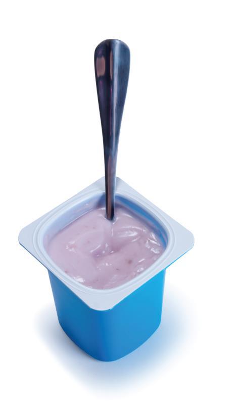Yogurt has a new RACC and updated % DV values Low-fat flavored yogurt* NEW % DV Riboflavin 25% Protein 17% Calcium 20% Potassium 8% Phosphorus 20% Vitamin B 12 40% Pantothenic Acid 20% Zinc 15%