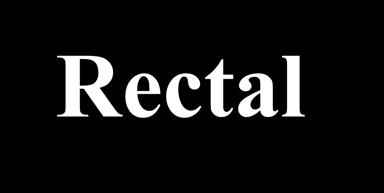 Rectal Anal sensation Rectal