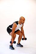 Initiate a thorough dynamic warm-up prior to starting this exercise, this engages the nervous This exercise involves performing a squat, and summating the forces into a dumbbell