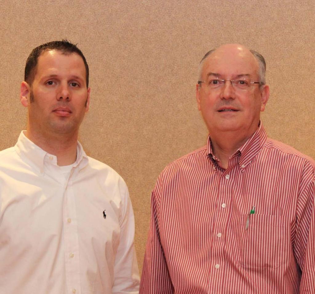 Ryan Nelson and Mark Lafferty, mentor, Concrete Industries, Inc.