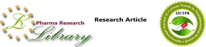 Available online at www.pharmaresearchlibrary.com International Journal of Current Trends in Pharmaceutical Research 2013, Vol.