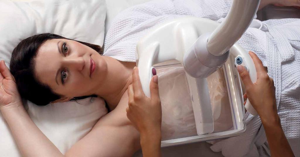 Compression Assist Automatically applies compression to the breast for patient comfort, operator ease and image acquisition quality. A comfortable and comforting exam.