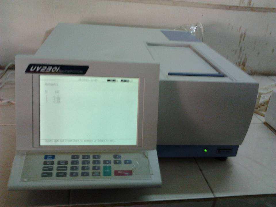 LTD; Mumbai. The chemicals were A R grade. Double beam UV- visible Spectrophotometer (TECH COMP UV-2301) is used for the measurement of the absorbance s of the extracted samples.