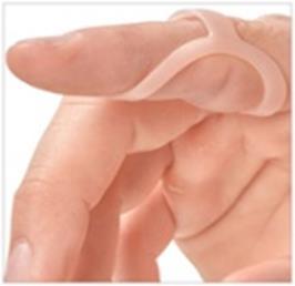 knuckle Trigger Thumb Swan Neck Deformity To straighten joints that are crookedwear the oval on