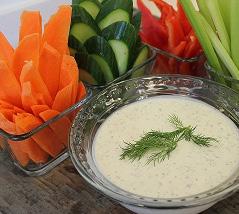 salt 6 cups vegetables (celery, carrots, cucumbers, red peppers, your choice) INSTRUCTIONS 1.