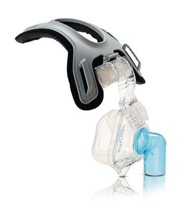 Respironics PerformaTrak Key benefits CapStrap headgear provides an excellent fit and simple reapplication With only three sizes, clinicians can quickly fit a wide range of patients Hook-n-loop grab
