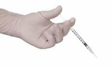 SOL-CARE Safety Syringe Syringes Quick and easy activation of safety mechanism.