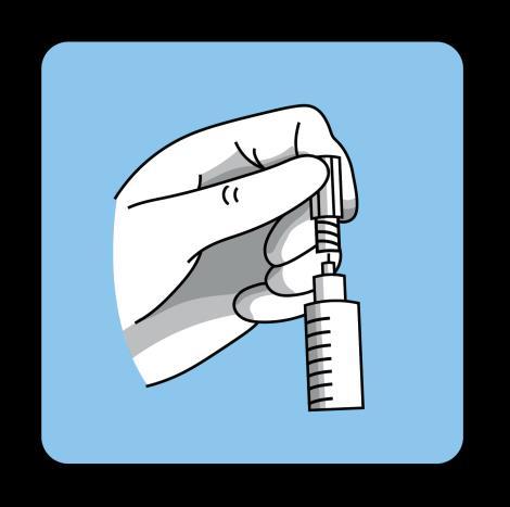 This step is known as breaking the seal Disinfect the connector, per facility policy Using an aseptic technique, remove the syringe tip cap from the FLUSH syringe by twisting it