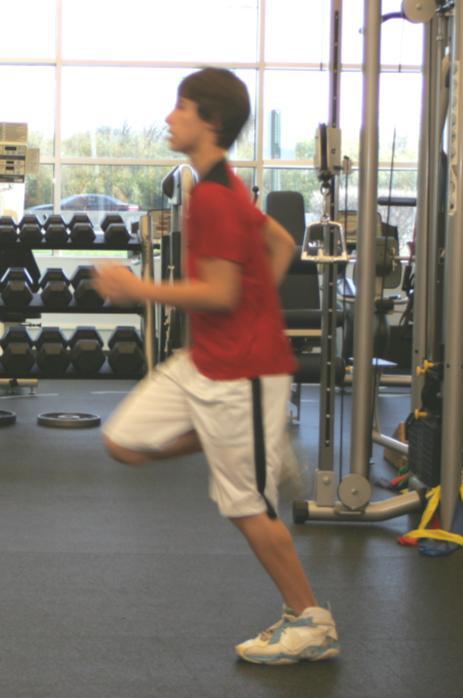 Warm-Up Exercise Sprint Builds 70%, 80%, 90%, 100% 1 None Assume the proper running stance.