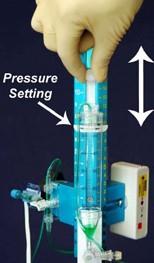 prescribed pressure number should be aligned with the white
