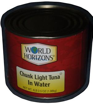 Mercury levels were highly variable from sample to sample, within types of tuna, within brands and even
