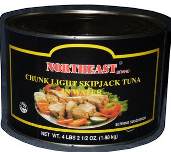 The tuna sold to schools comes from a distinctive market sector, with its own products, brand lines and