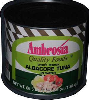 The Mercury Policy Project obtained 59 samples of canned tuna from this market sector in 11 states around