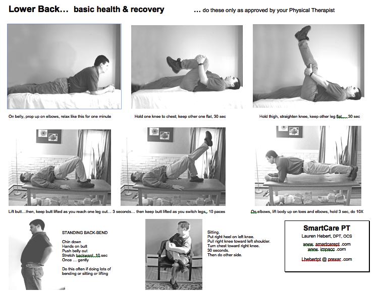 Micro-stretches are set of 6-8 stretches done only 10 seconds each, several time per day specifically designed by a physical therapist to fit risks, professionally taught by a physical therapist and