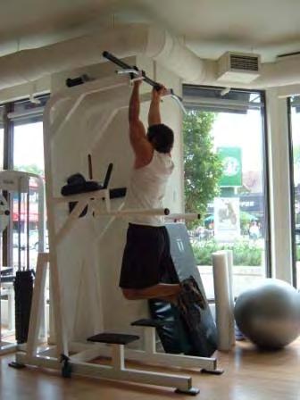 Exercise Descriptions Workout A Chin-up Take underhand grip on the