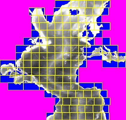 MODIFIED EQUAL AREA TILING 16x16 = 256 Tiles but