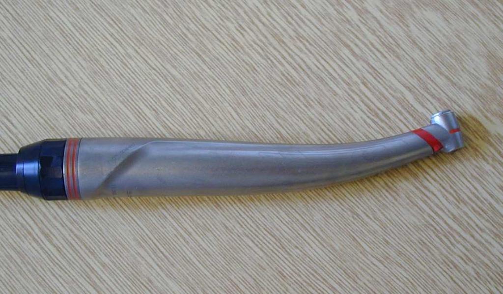 Red coded handpiece 1:4 až 1:5 as far as 160.