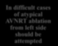 atypical AVNRT ablation