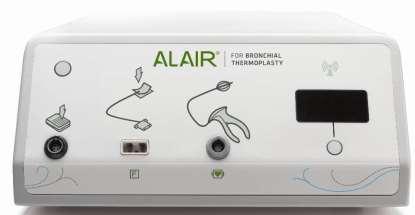 lungs through a standard bronchoscope) Alair Radiofrequency (RF)