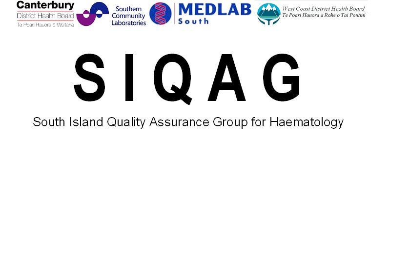 Master copies can be obtained from www.labnet.co.nz/siqag/haematology.html, Canterbury Health Laboratories.