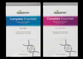 SUPPLEMENTS (CONTINUED) ISAGENESIS A powerful formula of complex botanicals and vitamins.