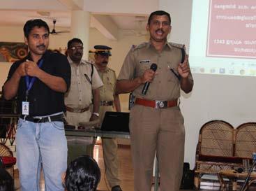 students Gravity club organised a talk on traffic awareness on Jan 22, 2016 to create an awareness on the