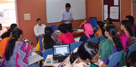 A session of the 3 day Training Program conducted by Medel