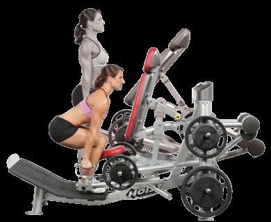 ENHANCE ANY FITNESS FACILITY 3 EXERCISE VARIATIONS IN ONE MACHINE!