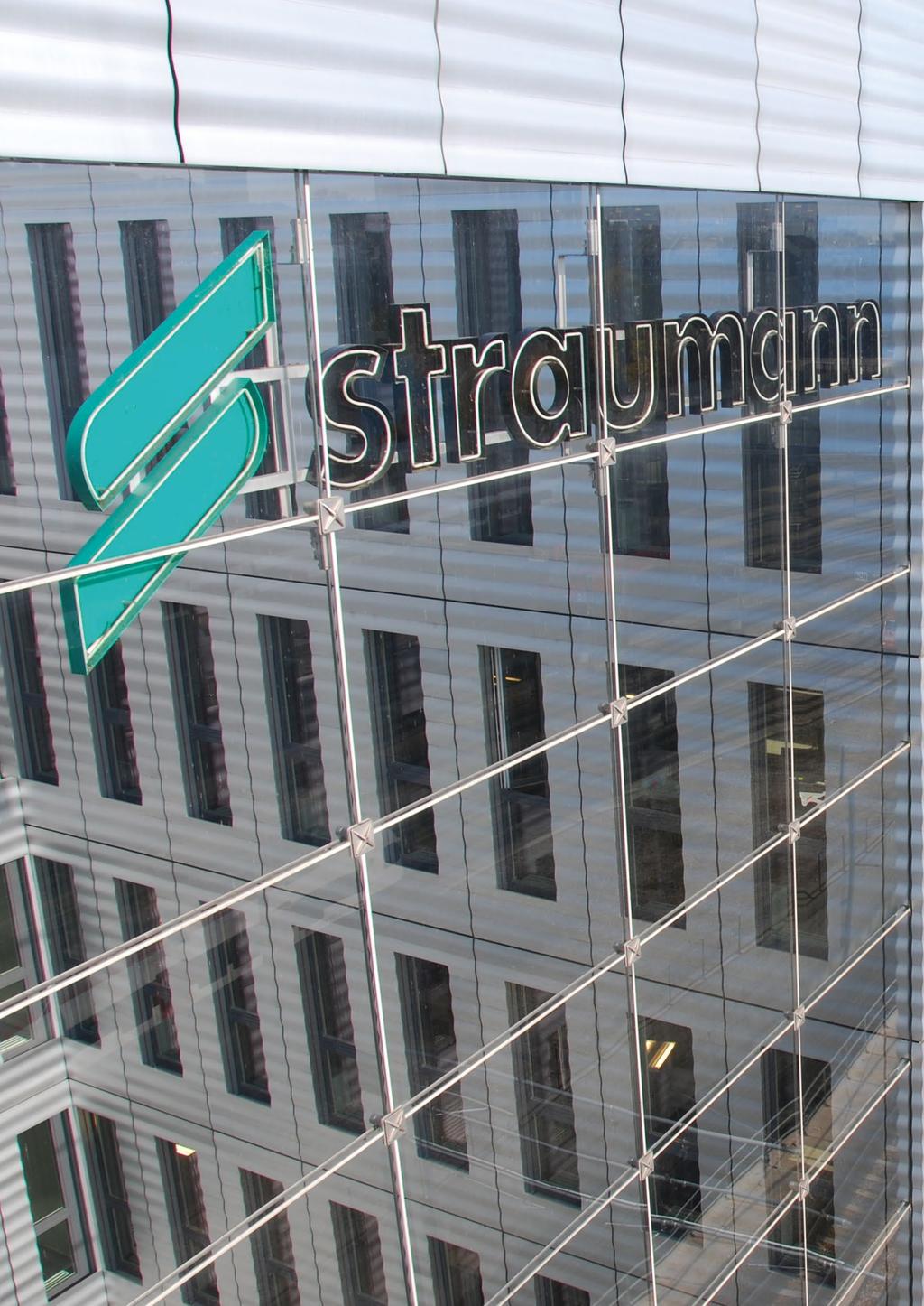 STRATEGIC PARTNERSHIP Straumann took a shareholding of Createch in October 2013, becoming a strategic partner that represents Createch globally.