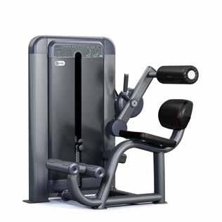 385H Long Pull Ergonomic Pullbar offers an efficient workout position Sturdy footrail with dual positions provide maximum comfort and