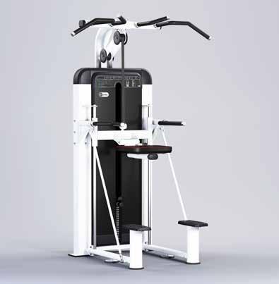 310H Chest Press Converging axis to replicate the body s natural movement Multiple start positions to ensure correct posture and workout variety Single hand swing-away seat with adjustable back