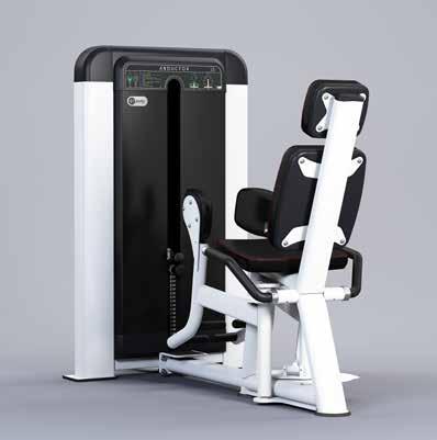 Sturdy adjustable platform for different user heights 560H Leg Extension 500H Adductor 530H Seated Calf 562H Seated Leg Curl Counterbalanced weight provides a low start