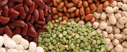 Legumes Beans, peas and lentils Rich in fiber, low in calories Flavonoids,