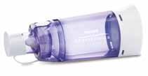 Reusable for six months Peak flow meter Philips Respironics PersonalBest Valved holding chambers Enables users to accurately monitor their lung function and, when used with an asthma action