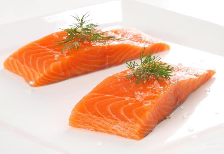 Salmon This is another great source of protein and fat. Salmon is also high in omega 3 fatty acids, which is vital for dealing with inflammation, aching joints, and brain health.