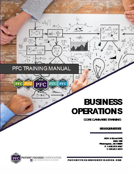 PFC Staff Training Learning Objectives Cannabis Business Operations Learn customer service strategies, how to identify and handle medical emergencies, patient education, and information about the
