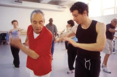 Life-changing experience A dancer with the Mark Morris Dance Group leads a weekly dance