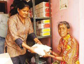 Livelihood Support: DFIT provides holistic rehabilitation services for the persons affected by leprosy and TB.