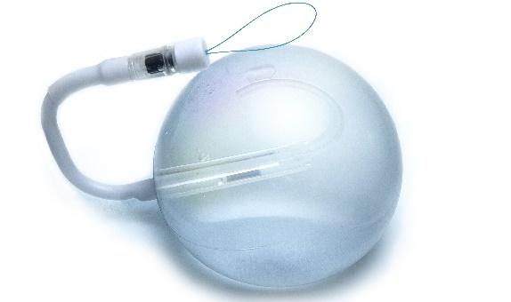 implantation, Filled with saline dyed with methylene blue 300-900 ml Pivotal Trial Complete Elipse Intragastric Balloon Allurion Technologies