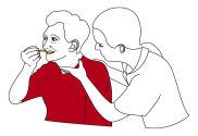 Swallowing assessment after a stroke: Routine assessment Look in the mouth!
