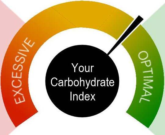 management (leptin and insulin). Maintaining an optimal Carbohydrate Index helps improve your metabolism, increase your energy, and keep your body in fat burning mode.