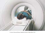Magnetic Resonance Imaging Patient inside a